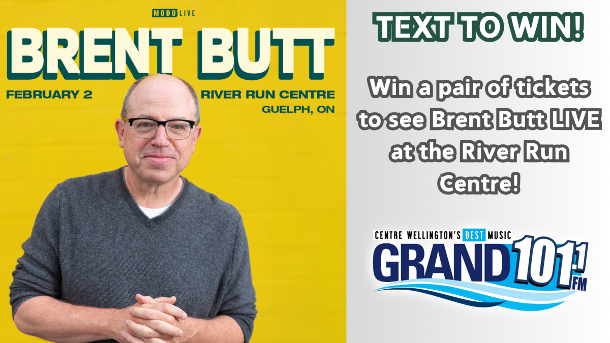 TEXT TO WIN: Win a Pair of Tickets to See Brent Butt at the River Run Centre!