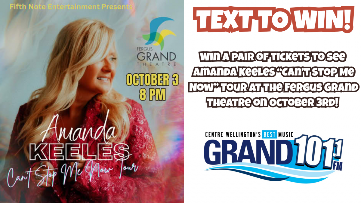 TEXT TO WIN: Win a Pair of Tickets to See Amanda Keeles 