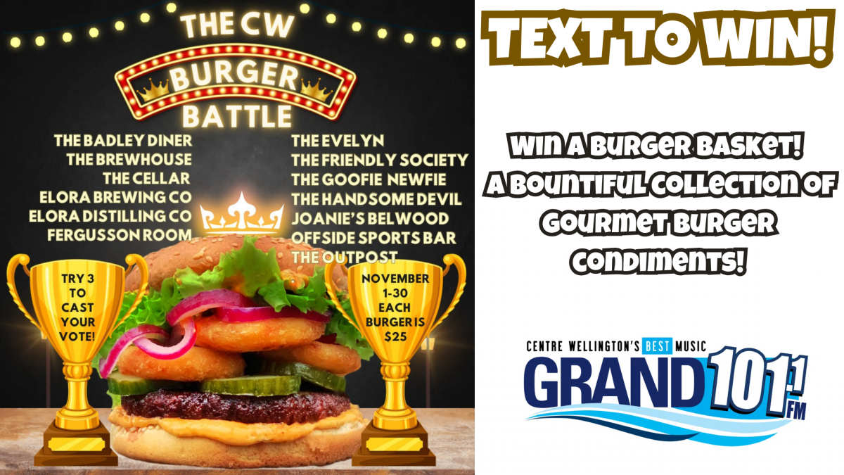 TEXT TO WIN: Win a Bountiful Collection of Gourmet Burger Condiments