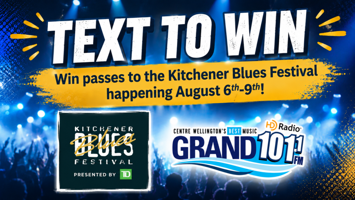 TEXT TO WIN: Win Passes to the Kitchener Blues Festival!